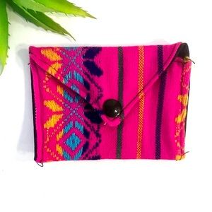 Color Art Handmade Pink Bag